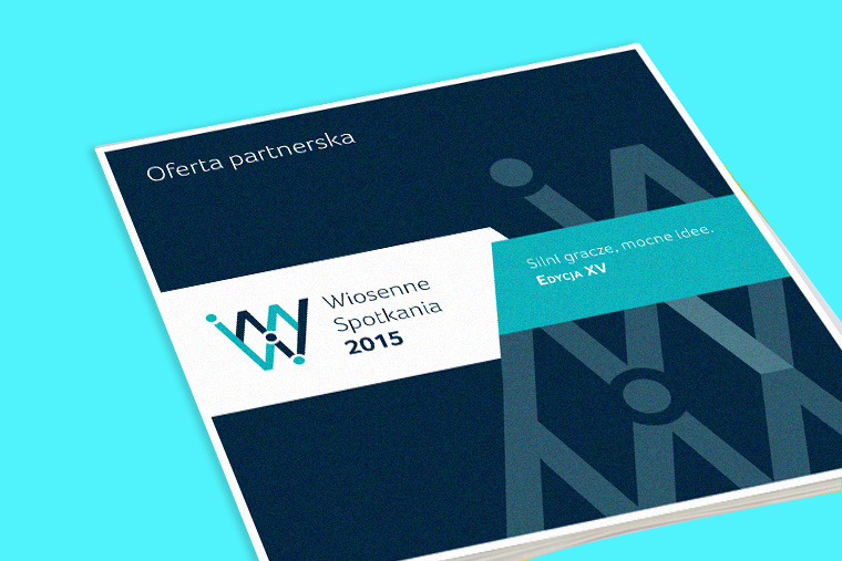 We've created full corporate ID for a Wiosenne Spotkania 2015 Conference