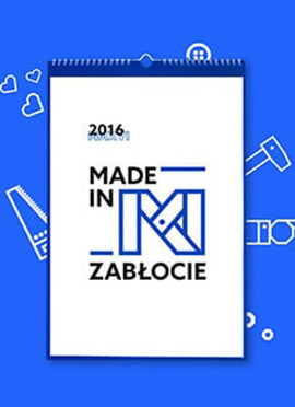 Kalendarz Made In Zabłocie: 2016