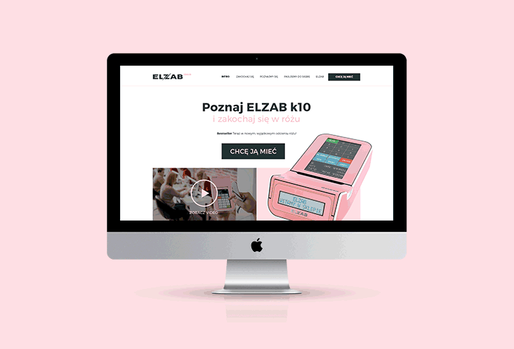 Landing page Poznaj Elzab k10