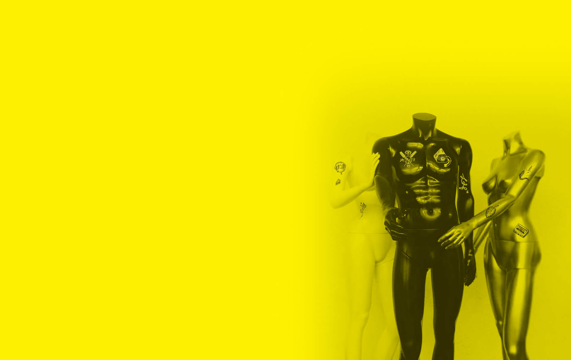 Autorskie projekty tatuaży na festiwal Łódź Design Festivcal 2017 