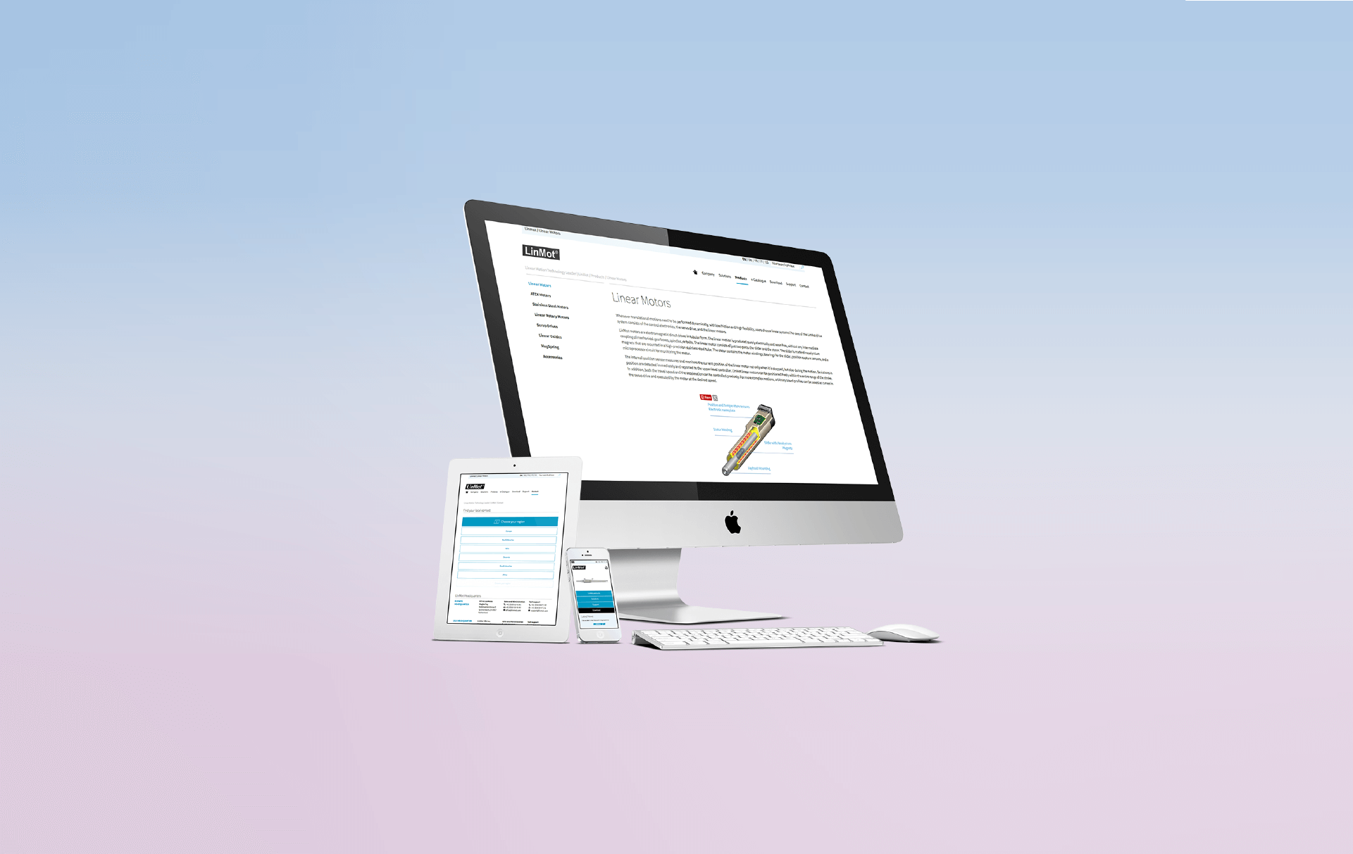 Obsługa graficzna NTI AG LinMot & MagSpring